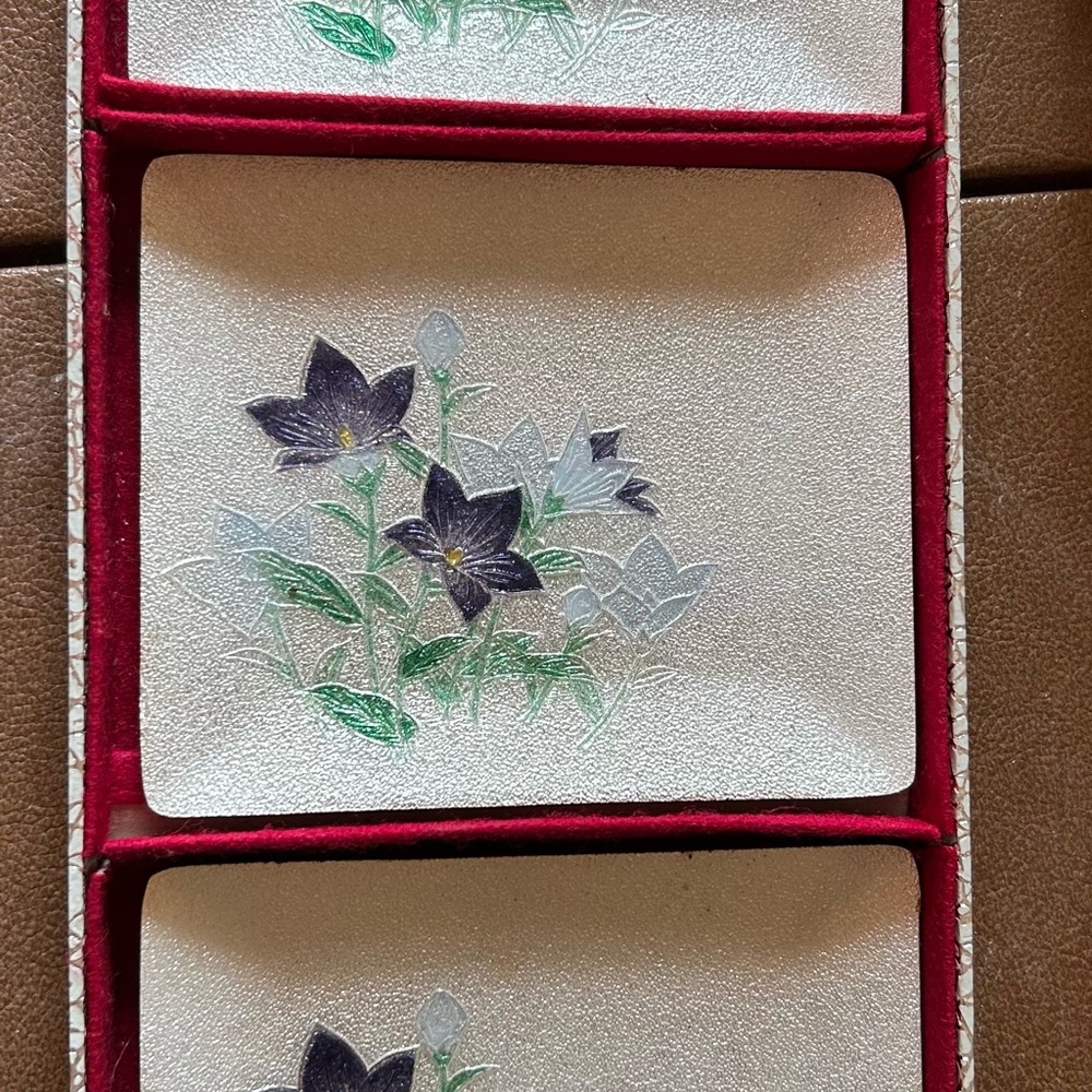 Cloisonné Tray Vintage